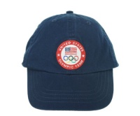 Ralph Lauren Little Boy's USA Olympic Team Hat Navy One Size (4-7)