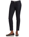 THE LOOKNarrow waistband with belt loops Front zip and button closureFive-pocket styleSkinny-leg silhouetteAnkle zippersTHE FITRise, about 8Inseam, about 28THE MATERIAL90% organic cotton/8% elasterell/2% elastaneCARE & ORIGINMachine washImported