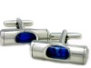 Working Blue Level Cufflinks Gift Boxed