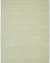 Area Rug 2x10 Runner Contemporary Chevron Leaves Color - Safavieh Martha Stewart Rug from RugPal