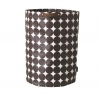 DwellStudio Storage Bin, Dots Chocolate