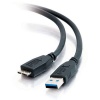 C2G / Cables to Go 54176 USB 3.0 A Male to Micro B Male Cable (1 Meter/3.2 Feet, Black)