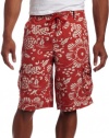 Lucky Brand Men's Del Mar Printed Cargo Short