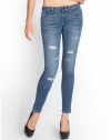 GUESS Brittney Ankle Skinny Repaired Jeans