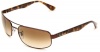 Ray-Ban RB3445 Sunglasses 61 mm, Non-Polarized, Havana/Brown