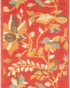 Area Rug 3x5 Rectangle Country & Floral Rust Color - Safavieh Blossom Area Rug from RugPal.com