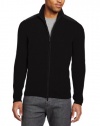 Kenneth Cole Men's Full-Zip Mock-Neck Sweater