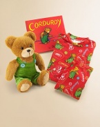 EXCLUSIVELY AT SAKS. Caldecott Medal winner Don Freeman's Corduroy is a heartwarming classic about a forgotten bear and the little girl who finds him. Here he is in soft, cuddly plush, complete with his lost button tucked away inside his overalls.Recommended for all ages18HPolyesterSurface washImported