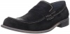 Steve Madden Men's Blaike Slip-On,Black Suede,12 M US