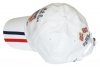 Ralph Lauren Unisex U.S.A Olympic Team 2012 Logo Adjustable Hat Cap (One size, White/navy/red)