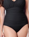 Miraclesuit Women's Solid Rialto Swimsuit Black