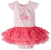 Absorba Baby-Girls Newborn Strawberry Skirted Tutu Bodysuit