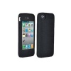 Belkin Grip Groove Silicone Rubber Protective Skin Case for iPhone 4 - Black