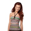 Ocean Avenue Women's Ethnic Stripe Bandeaukini Top