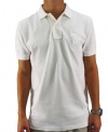 Polo Ralph Lauren Men's Big Pony Mesh Polo Shirt-White