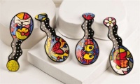 Romero Britto Spoon Rest in 4 Assorted Designs- 1 PER Order