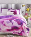 A little bit of sparkle and a whole lotta cozy. The Violet decorative pillow set features a super-soft furry pillow in hot pink and purple and a crisp white pillow detailed with sequins. Add them to any choice Teen Vogue comforter set for a fashion-forward edge.