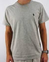 Polo Ralph Lauren Men's Crew Neck Short Sleeve T-Shirt New Grey PRL