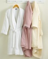 Embrace spa luxury with Hotel Collection Waffle Pique bath robes. A soothing waffle texture gives way to smooth cotton lining for dreamy, over-the-top comfort. (Clearance)