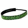 Zebra Groovy Headband in Green 7/8