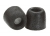 Comply Tx-400 Foam Tips w/ Integrated Wax-Guard (Black) 3-Pair Pack