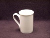 Dansk Arabesque White 10-Ounce Mug