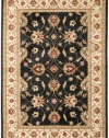 Safavieh Lyndhurst Collection LNH553-9012 Black and Ivory Area Rug, 4-Feet by 6-Feet