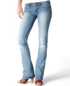 Long and lean, these bootcut jeans from Levi's are instant classics.