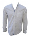 Club Room Mens Fitted Patch Pocket Button Front Cotton Shirt