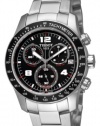 Tissot Men's T0394171105700 Tissot V8 Black Chronograph Dial Watch