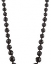 Carolee Jet Basics Graduated Jet Bead Necklace, 38