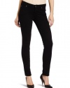 7 For All Mankind Women's The Slim Cigarette Jean, Black/Black, 29