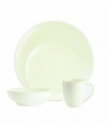 Noritake Colorwave White 4-Piece Coupe Place Setting