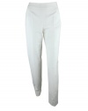 Piazza Sempione Womens Marion Full Leg Sidezip Pants