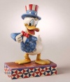 Disney Traditions by Jim Shore Patriotic Donald Duck Figurine, 7-3/4-Inch