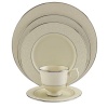 Lenox Pearl Innocence Platinum-Banded Fine China 5-Piece Place Setting, Service for 1