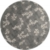 Area Rug 8x8 Round Transitional Blue Gray Color - Surya Artist Studio Rug from RugPal