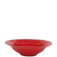 Vietri Rosso Vecchio Dot Small Serving Bowl