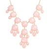 Bubble Necklace,Statement Necklace, Bubble Jewelry(Fn0508-Pink)