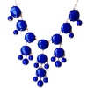 Bubble Necklace,Statement Necklace, Bubble Jewelry(Fn0508-Blue)