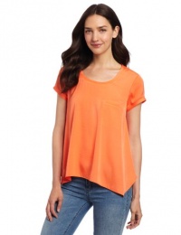 BCBGMAXAZRIA Women's Kelsey Round Neck T-Shirt Top