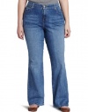 Levi Women's Plus Size Flare Jean