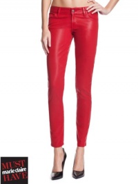 GUESS Brittney Ankle Skinny Coated Jeans