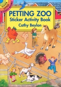 Petting Zoo Sticker Activity Book (Dover Little Activity Books)