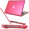 iPearl mCover Hard Shell Case for Model A1278 13-inch Regular display Aluminum Unibody MacBook Pro - PINK