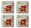 Artland Laurie Gates Luxe Holiday Salad Plates, Set of 4