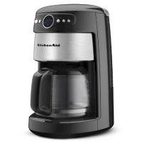 KitchenAid 14-Cup Glass Carafe Coffee Maker, Onyx Black