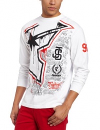 Famous Stars and Straps Men's Twitch Boh Rock Long Sleeve Tee