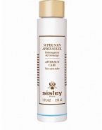 New and specifically designed to help repair skin exposed to the sun. Soothing, repairing and moisturizing, the light cream provides an instant feeling of comfort and freshness while leaving skin looking luminous and delightfully golden. The tan-extender formula features a light self-tanning effect to make your tan last longer after you return from a holiday in the sun. Suitable for all skin types, the fresh and easily absorbed cream can be used on both the face and body. 