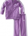 adidas Baby-Girls Infant Core Tricot Set, Purple, 24 Months